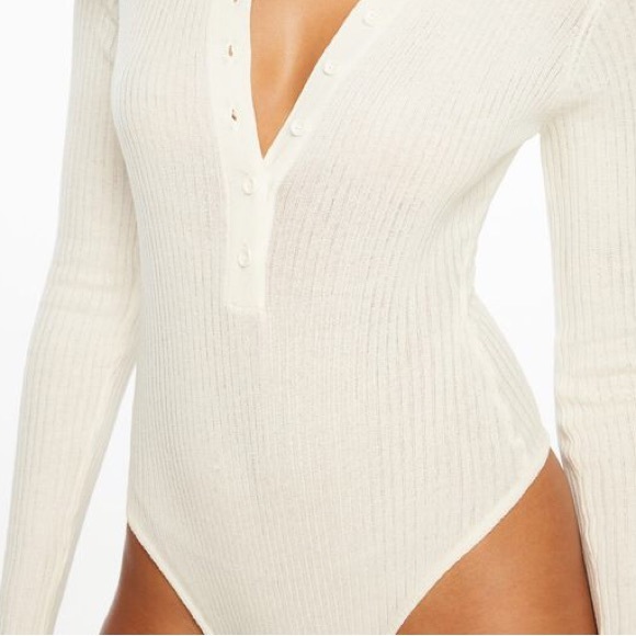 NEW Button Up Polo Bodysuit - Small - Picture 3 of 3